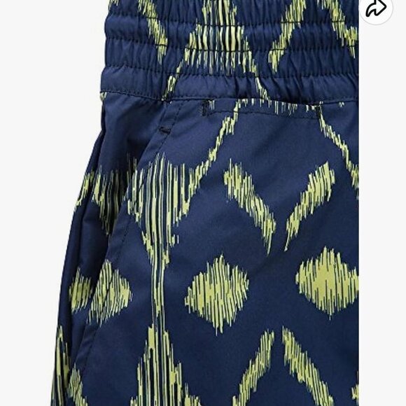 MARC BY MARC JACOBS Two Tone Graphic Trunk Swim Shorts S Blue Green - Picture 3 of 5